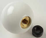 6 speed RUR engraved shift knob WHITE: M10 x 1.50 for Dodge Ram NV5600 + SRT10