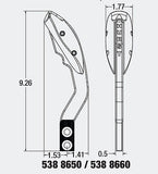 Core Shifter w/ Hurst HardDrive pistol grip stick for 1983-2002 Camaro & Firebird - 5 speed