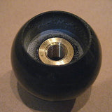 6 speed RUL engraved shift knob ball BLACK for 2015-2025 Ford Mustang + Focus & Fiesta