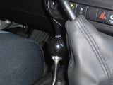 Shifter & transfer case shift knob set BLACK for 2007-2018 Jeep Wrangler JK 6 speed