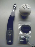 6" Chrome Short Shifter Stick & Knob for 1993-2002 Camaro & Firebird 6 speed