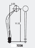 Chrome Stick #7236
