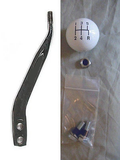 Chrome Shifter Stick & Knob for 2002-2008 Ford Falcon BA-BF : T5 & TR3650 5 speeds
