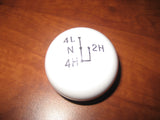 Dana 20 J-shift transfer case shifter knob for 1973-77 Bronco