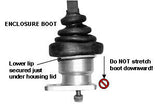 Tall dust boot for Core shifter bases w/ short stubs