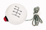 6 speed RUR engraved shift knob w/ Sidewinder switch: 9/16"-18 for 1997-2004 Corvette C5