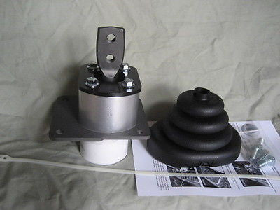 Shifter w/ chrome stick for Magnum XL 6 speed trans swap in 2005+ Mustang