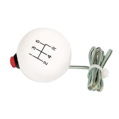 5 speed engraved shift knob w/ Sidewinder switch: 3/8"-16 for Hurst chrome sticks