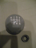 6 speed RUL engraved shift knob GRAY: M12 x 1.25 for 2005-2015 Toyota Tacoma V6 + FJ Cruiser
