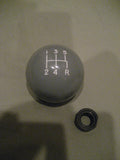 5 speed engraved shift knob GRAY: M12 x 1.25 for 1975-2015 Toyota trucks