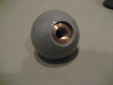 5 speed engraved shift knob GRAY: M12 x 1.25 for 1975-2015 Toyota trucks