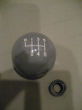 6 speed RUL engraved shift knob GRAY: M12 x 1.25 for 2016-2026 Toyota Tacoma V6