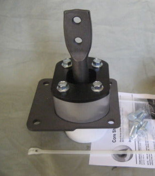 Shifter base for T5 swap from 1983-2002 Camaro / Firebird using rotated bellhousing